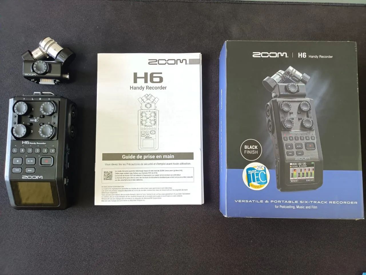 Gravador de Áudio Zoom H6 - Black