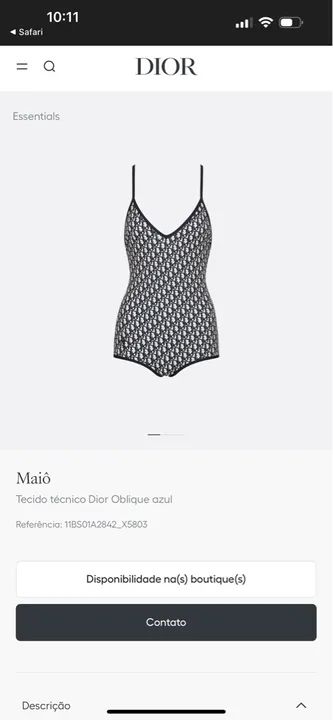 Maio Dior Oblique - Foto 5