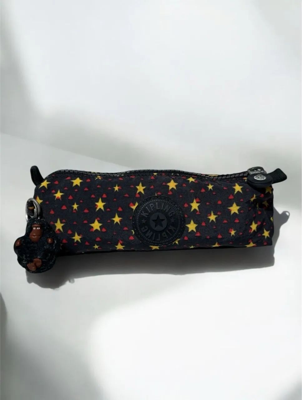 Estojo Kipling Freedom Preto Estampado