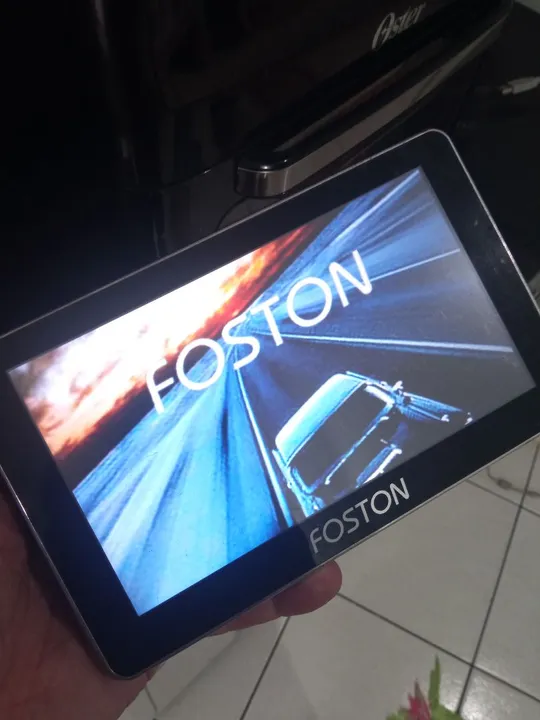 Gps e tv digital Foston 7 polegadas completo