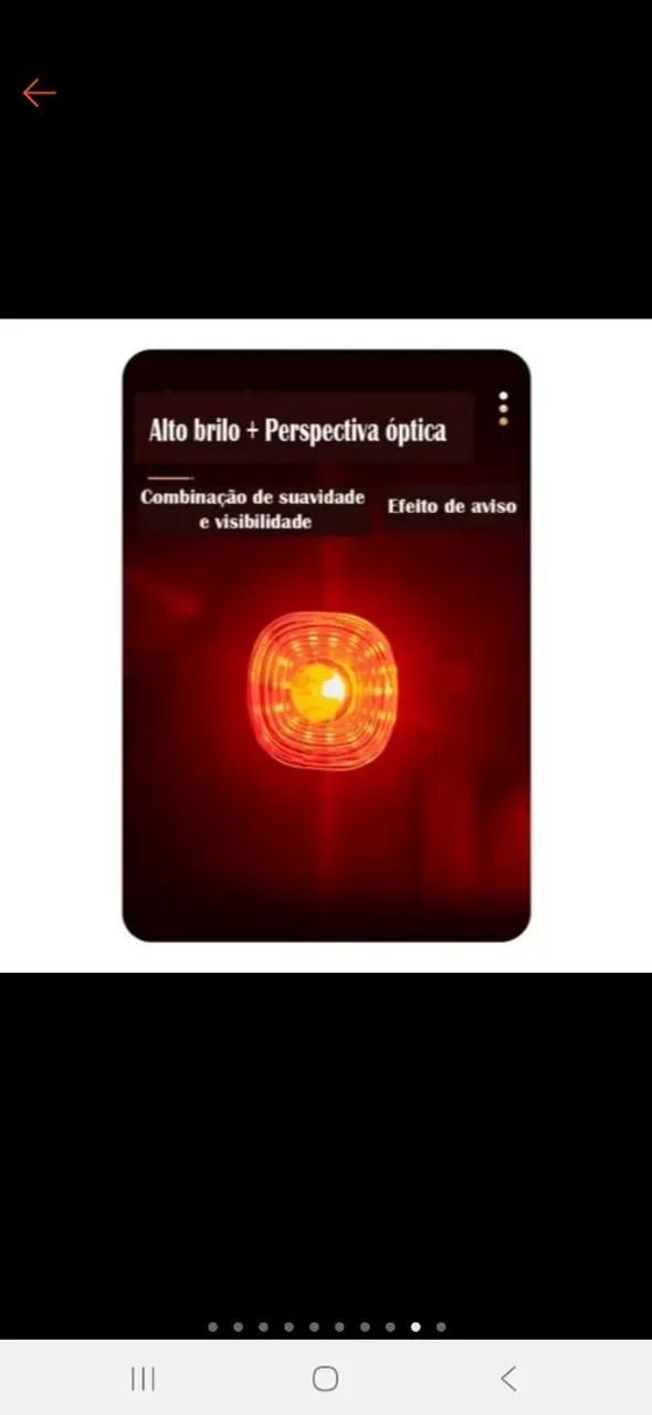 Lanterna Traseira de Bicicleta GIYO a prova de água ip66 - Foto 5