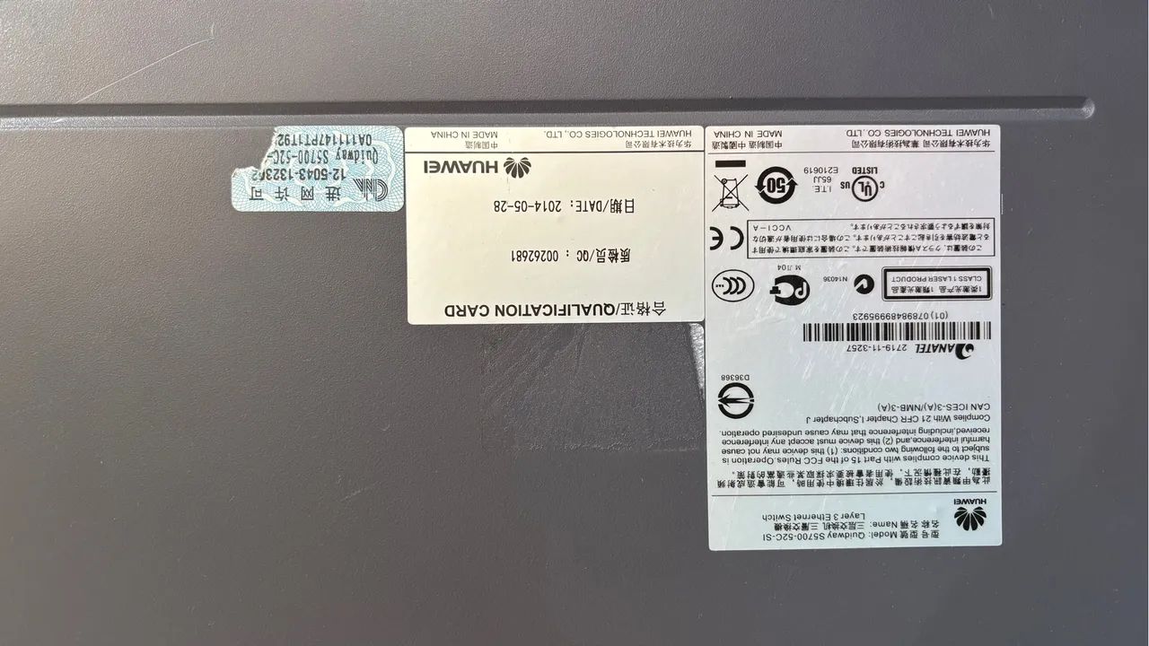 Switch Huaweii Quidway S5700 Series 48P - Foto 5