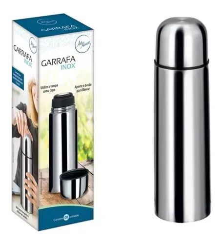 Garrafa Inox Térmica Squeeze 500ml Cantil