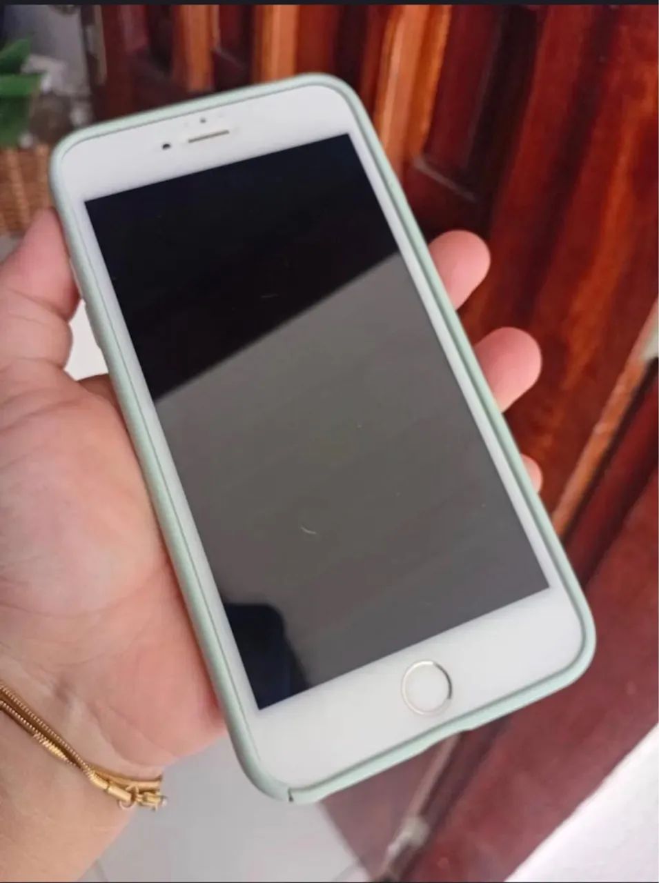 iPhone 6S Plus 128GB Gray com capa 360