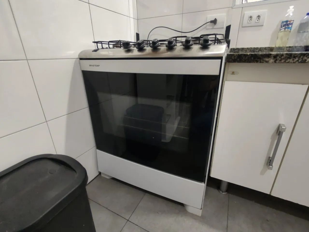 Fogão 5 bocas Brastemp 