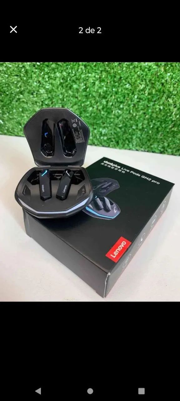 Fone de Ouvido Lenovo GM2 Pro - Lacrado  - Foto 2