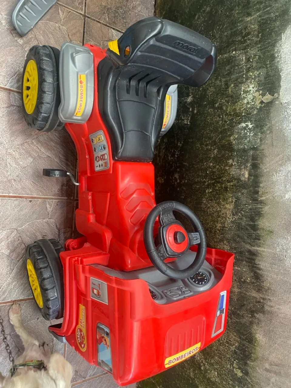 Carro de Brinquedo Bombeiros