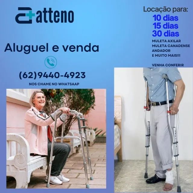 Andador e Muletas