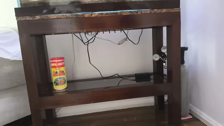 Aquário de 217 litros: 97 cm x 32 cm x 70 cm - Foto 4