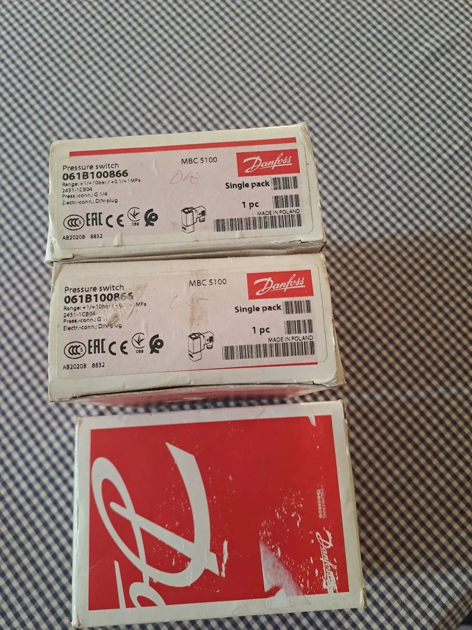 Pressostato Danfoss MBC 5100 061B100866