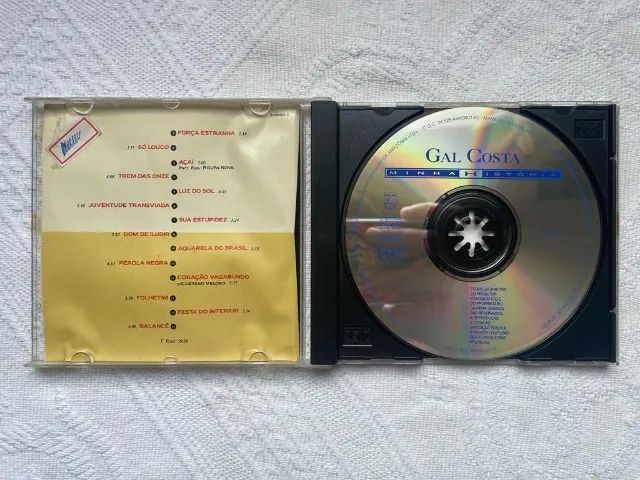 CD Gal Costa - Minha História - 14 Sucessos - Foto 3