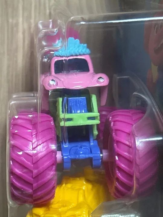 Hot Wheels Monster Trucks Trolls Poppy - Foto 2