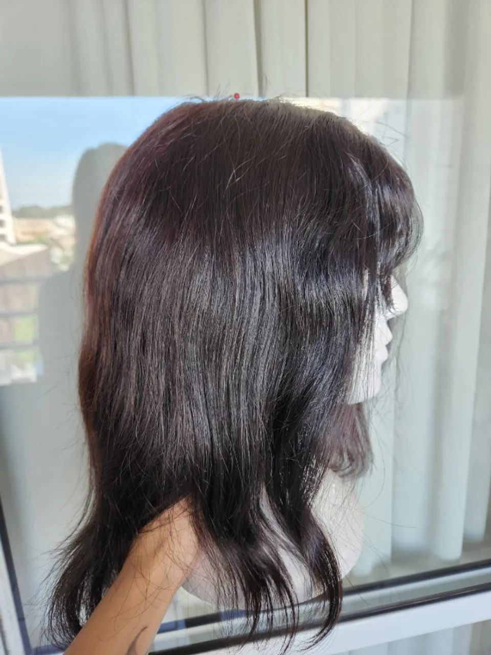 Peruca de cabelo humano 