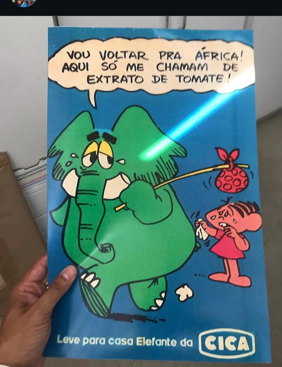 Cartaz propaganda jotalhao e Mônica da cica 