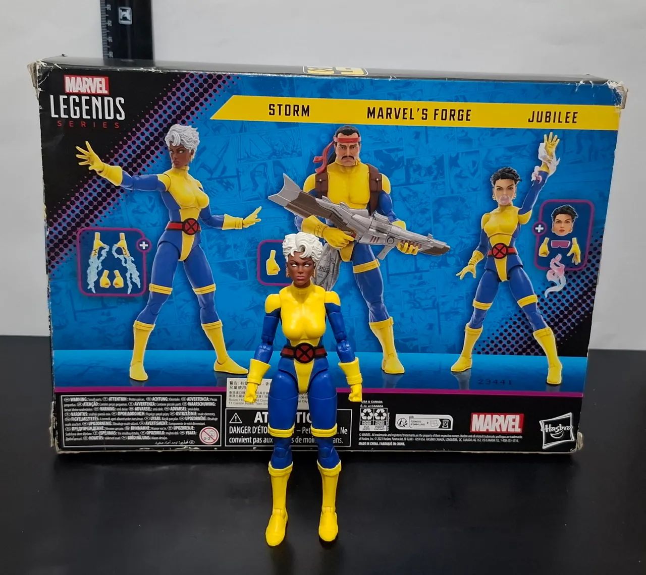 X-Men Storm/Tempestade(uniforme clássico)Marvel legends