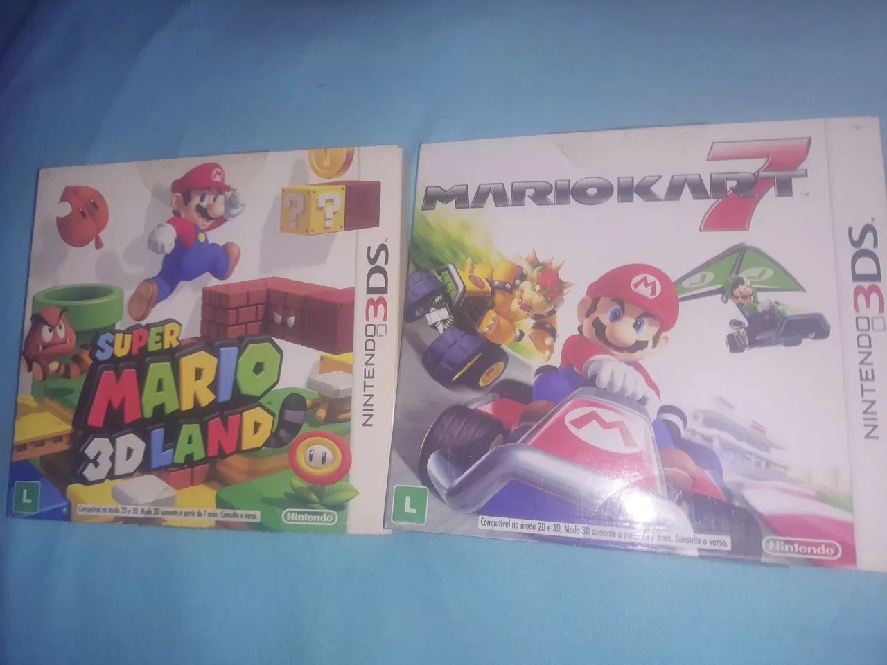 Super mario 3d land e mario kart 7 nintendo 3ds