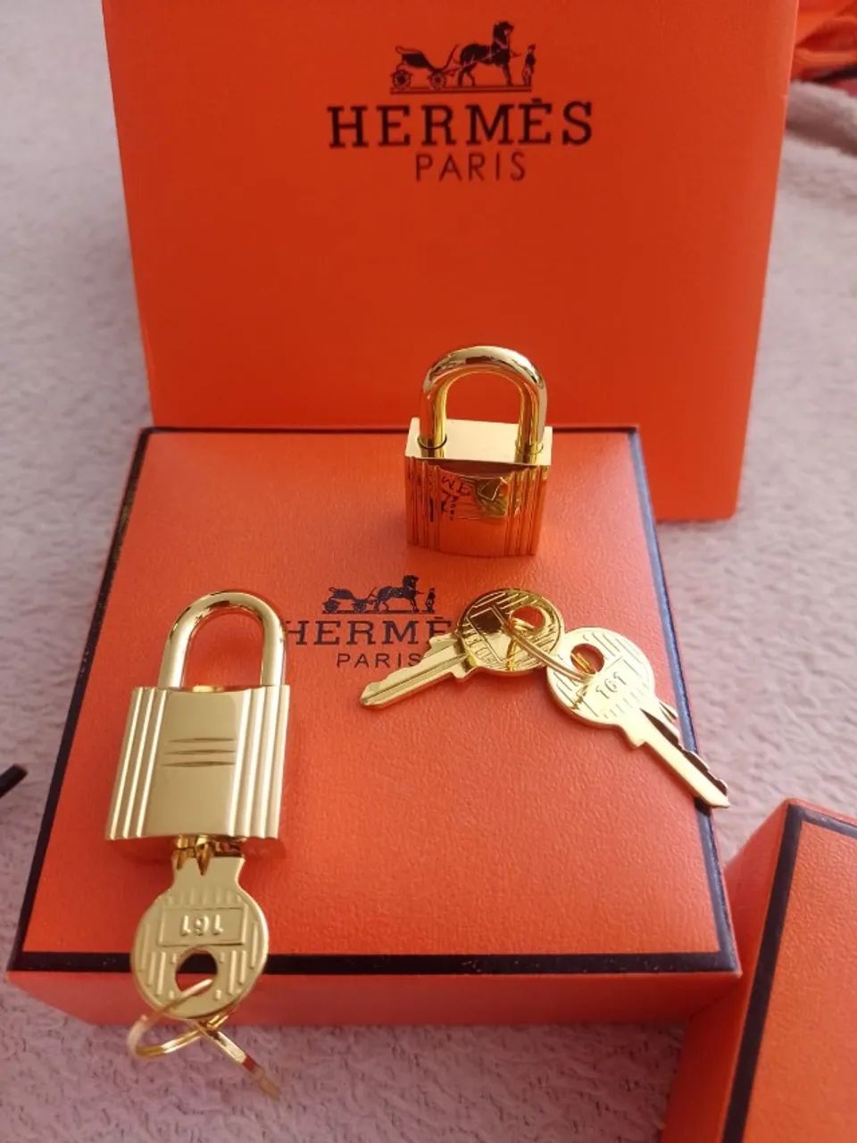 bolsa hermes - cadeado - Foto 2