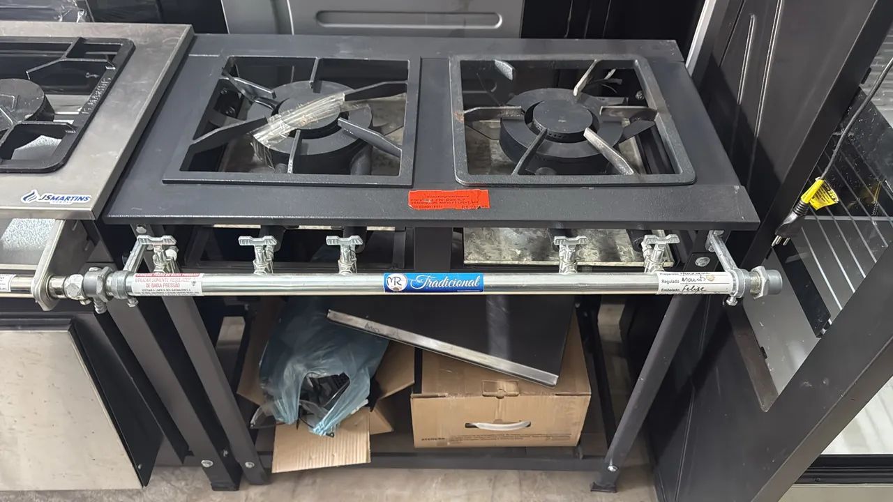 Fogão Industrial Duas Bocas  - Foto 2