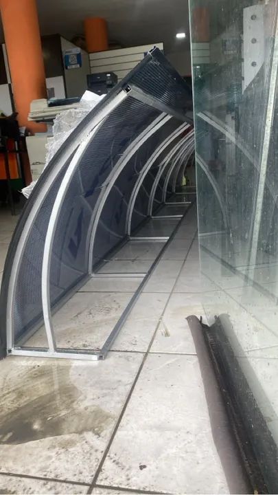 Toldo em Policarbonato Proteção sol chuva Promoção - Foto 3