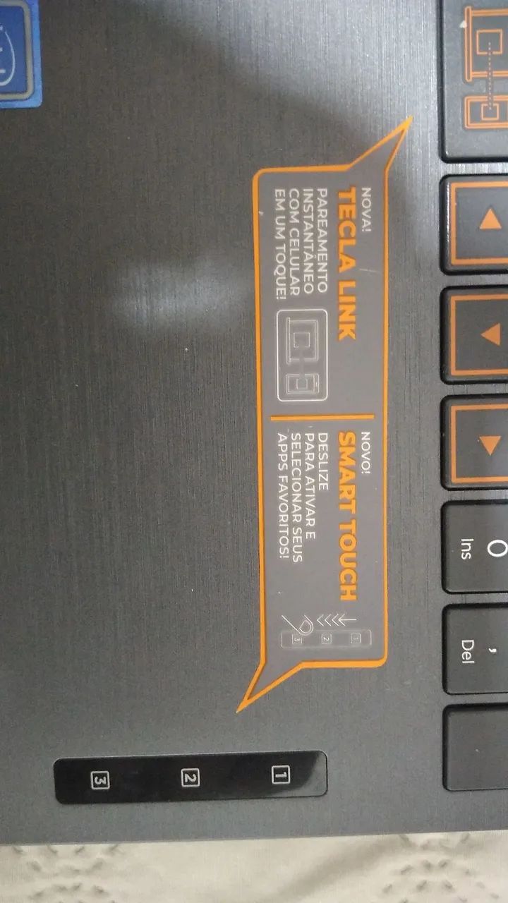Notebook com Tela Touch e Tecla Link