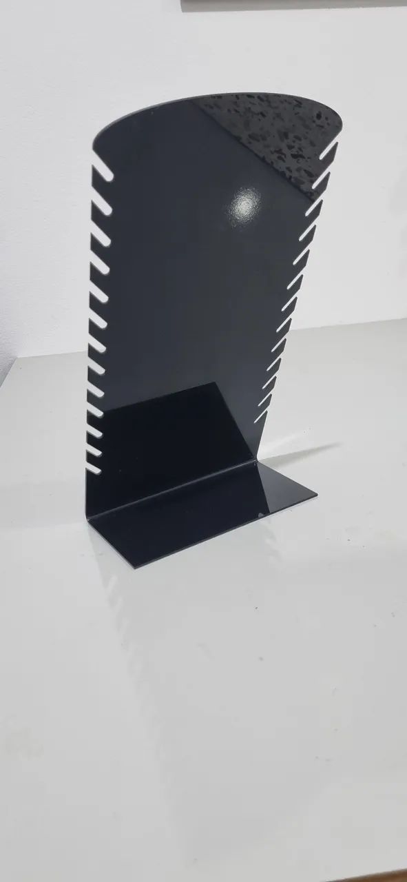 Porta Colar Preto Organizador expositor Mostruário ideal também pulseira cordão  - Foto 4