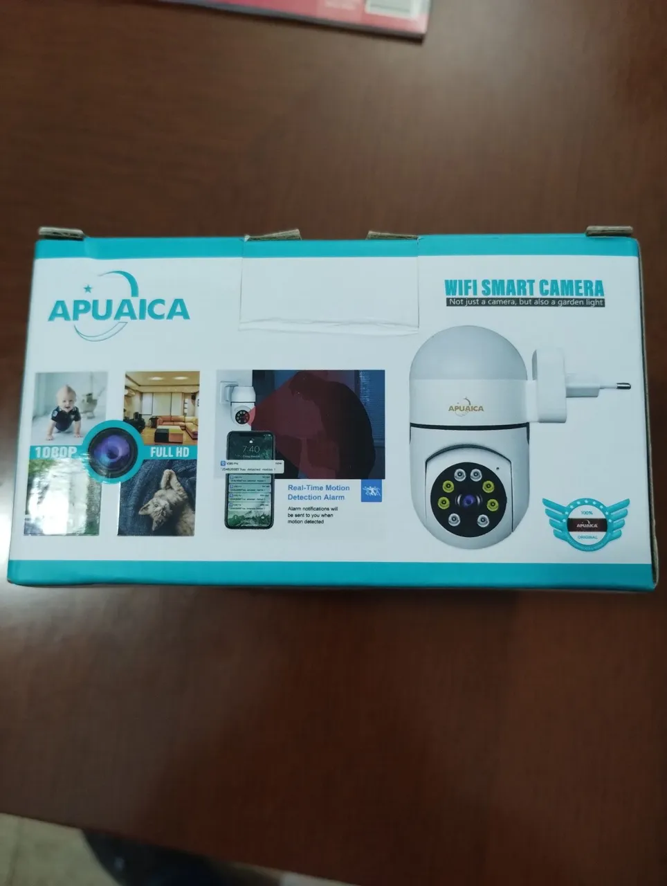 Câmera de Segurança Wifi Smart APUAICA 1080P Full HD