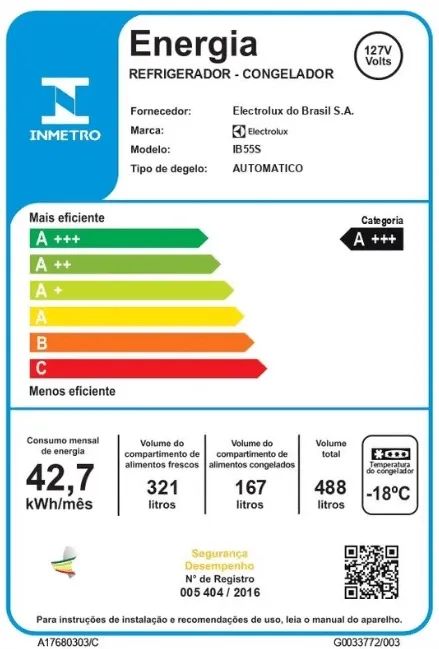 Geladeira inverter Electrolux - Nova - Foto 5