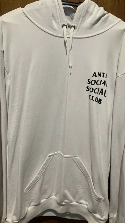 Moletom Anti Social Social Club Branco GG - Foto 3