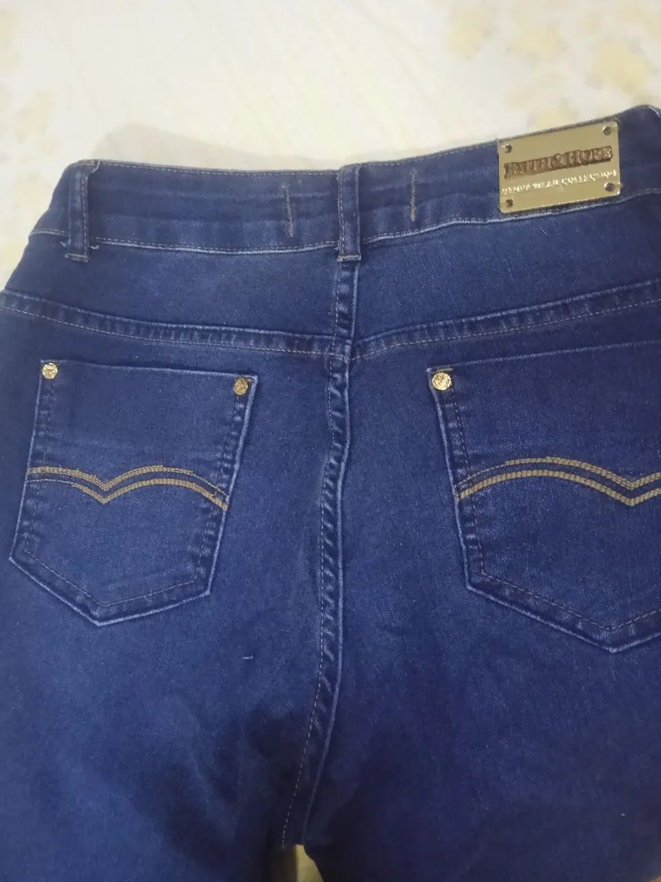 Calça Jeans feminina Azul Faith & Co. - Tamanho 36 - Foto 3