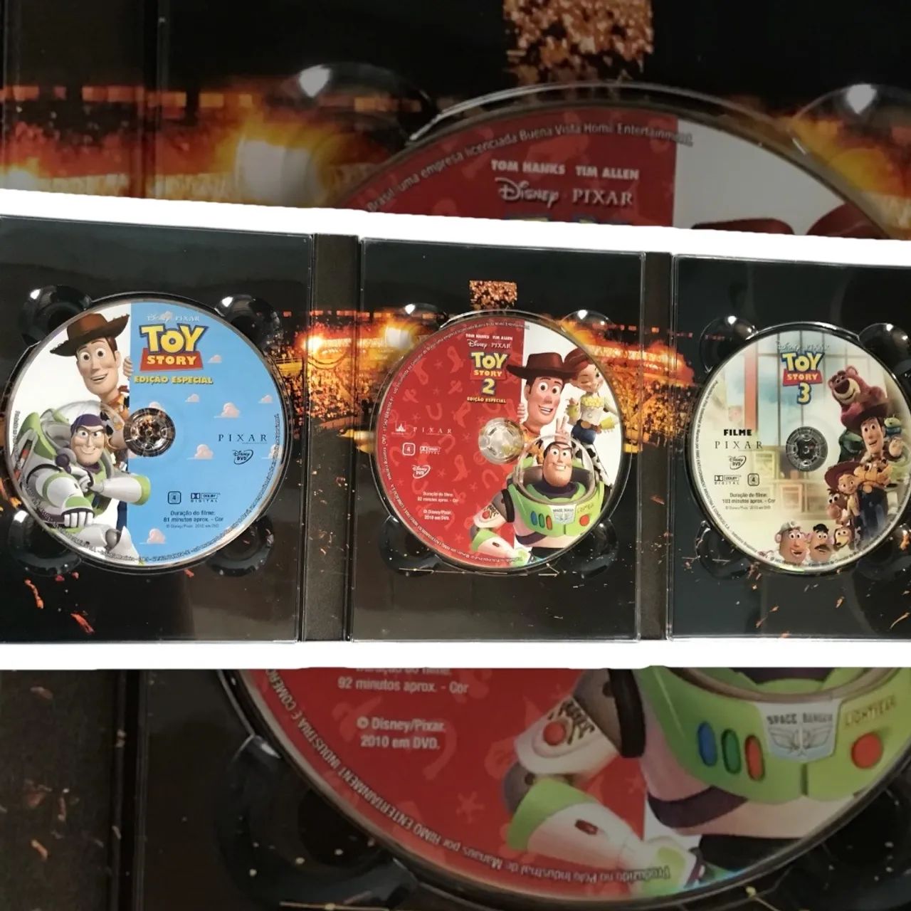 Toy Story 1, 2 e 3 - Edição Especial - DVD