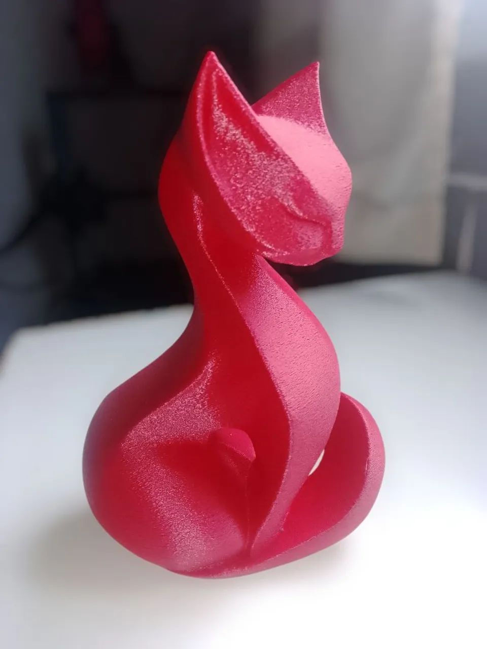 Decoração de Gato Impresso em 3D - Foto 2