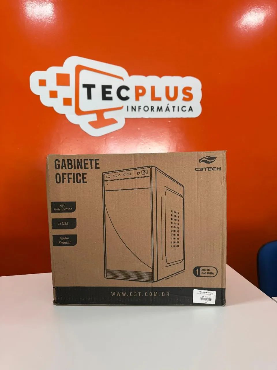 Gabinete C3Tech Office - Aço Galvanizado - Foto 2