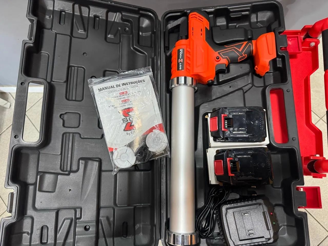 APLICADOR EE SELANTE A BATERIA 21V - SGT