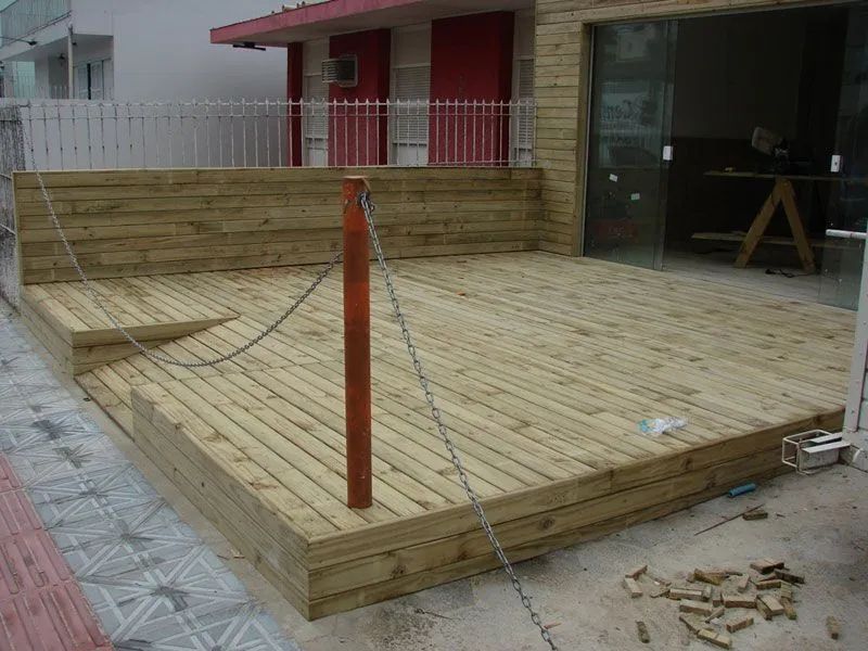 Deck em geral e painéis em madeiras - Foto 4