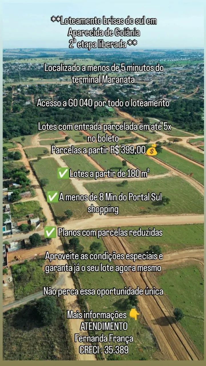 Lotes a Prestação em Aparecida de Goiânia  - Foto 3