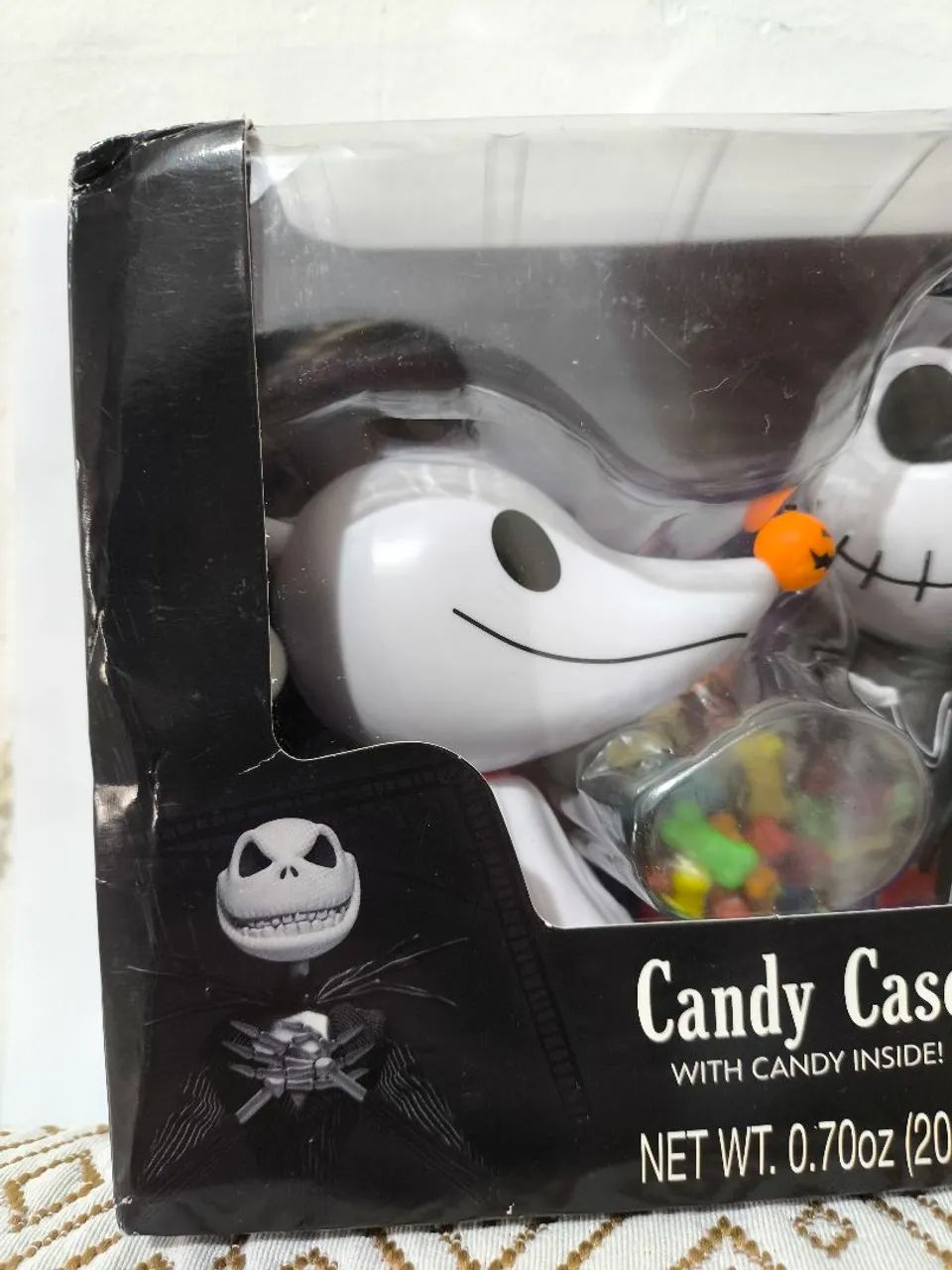  Figura Nightmare Before Christmas Jack Skellington Zero Candy Halloween Disney - Foto 2