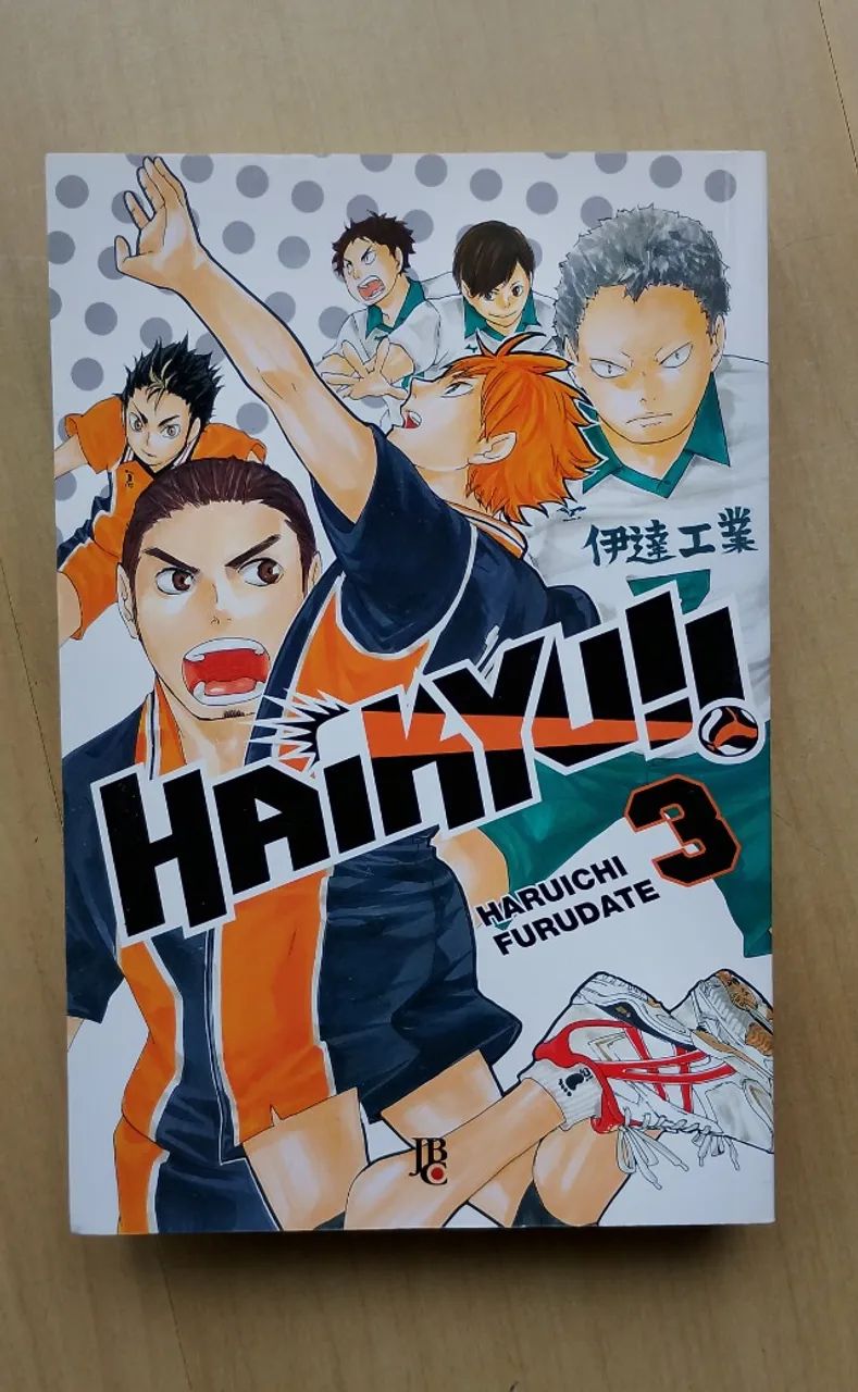 Mangás Haikyu!! volumes 1 e3 - Foto 5