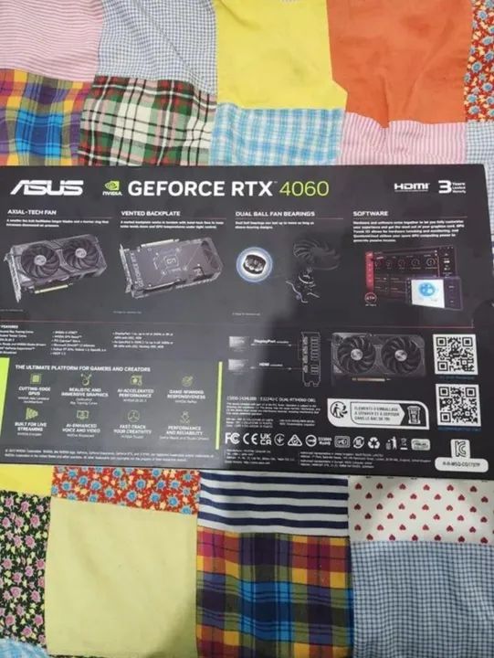 Placa de Vídeo ASUS GeForce RTX 4060 Dual OC 8GB - Foto 2