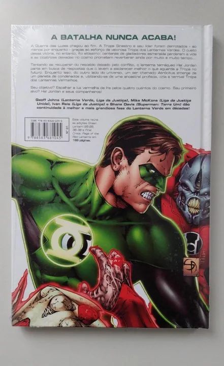 Lanterna Verde A Ira dos Lanternas Vermelhos  - NOVO - Foto 2