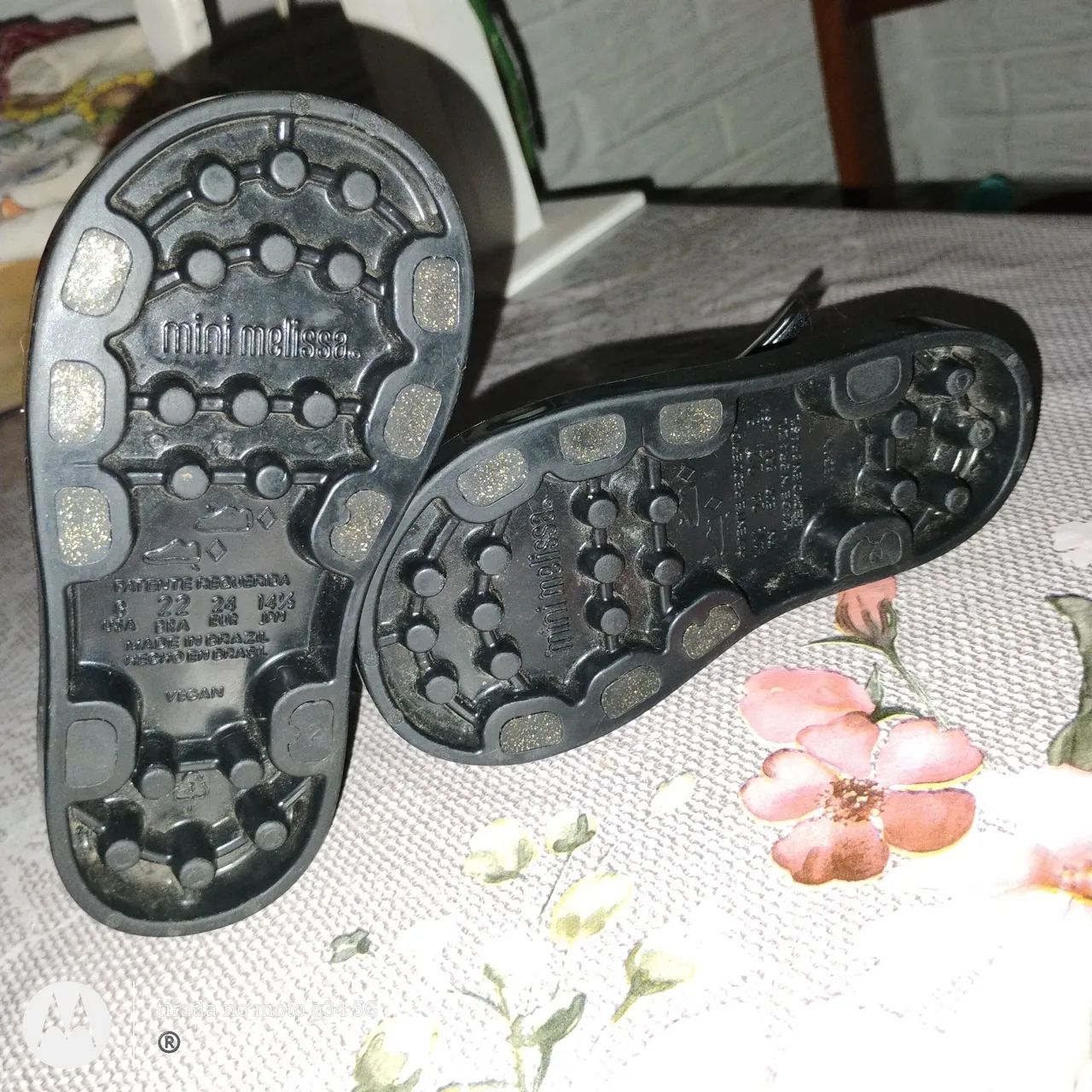 Sandália Infantil Mini Melissa Precious<br>Tam 22<br>$100 - Foto 3