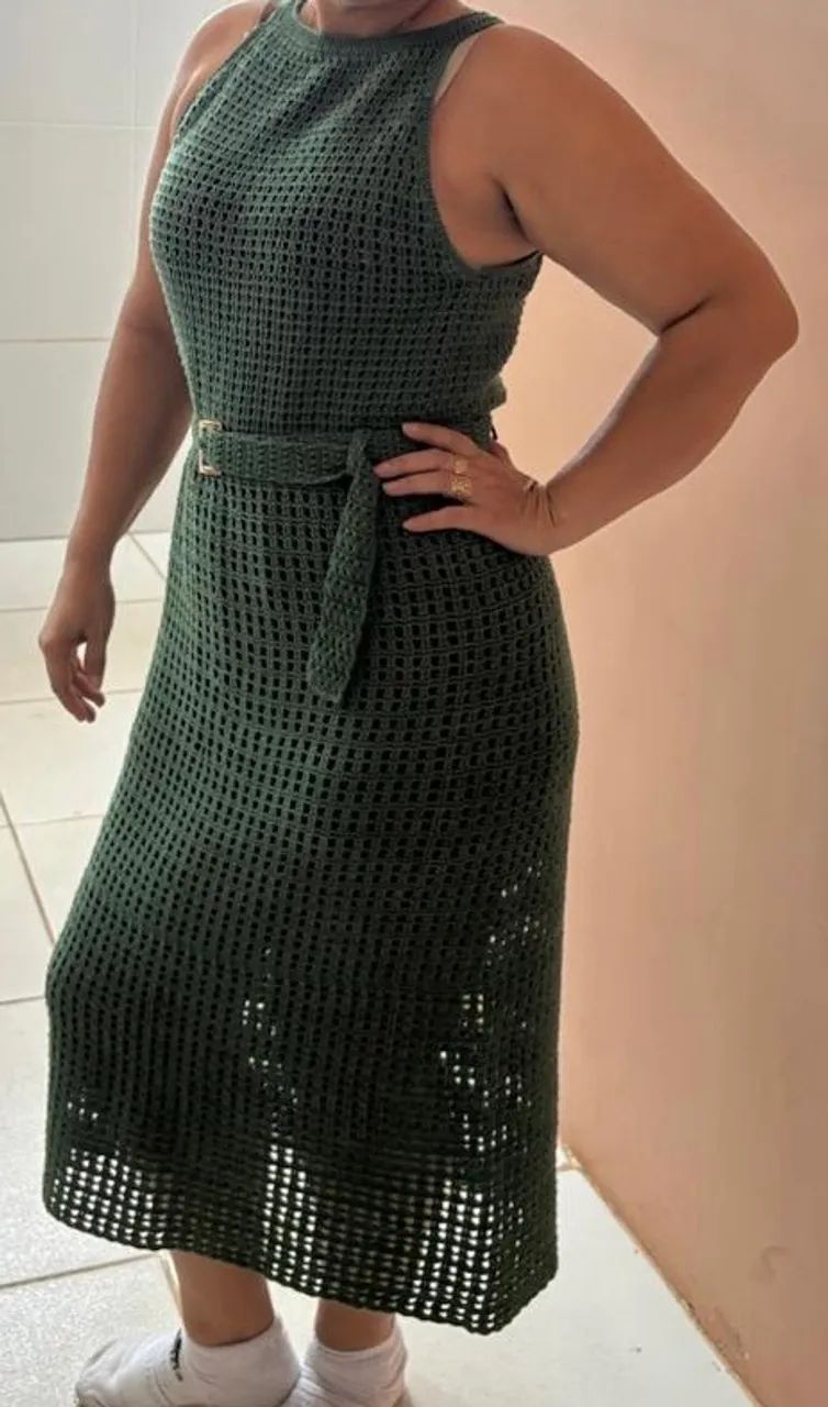 Vestido de crochê  - Foto 3