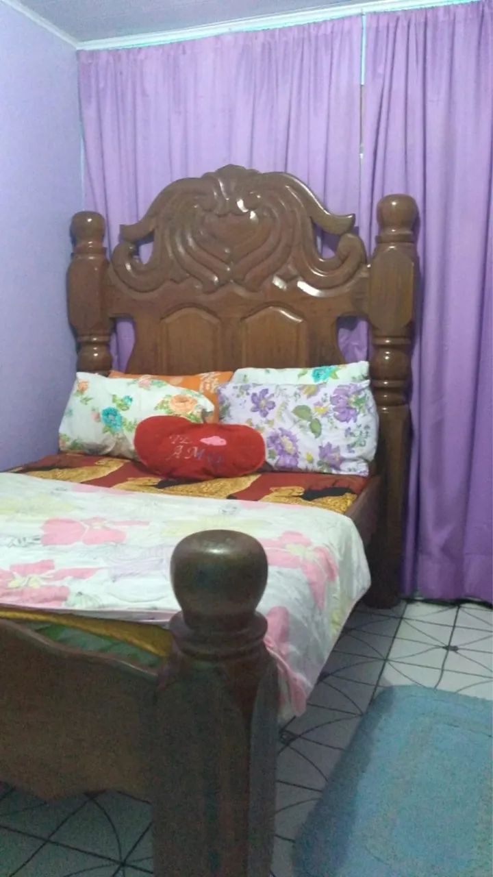 Cama de casal de madeira  - Foto 3