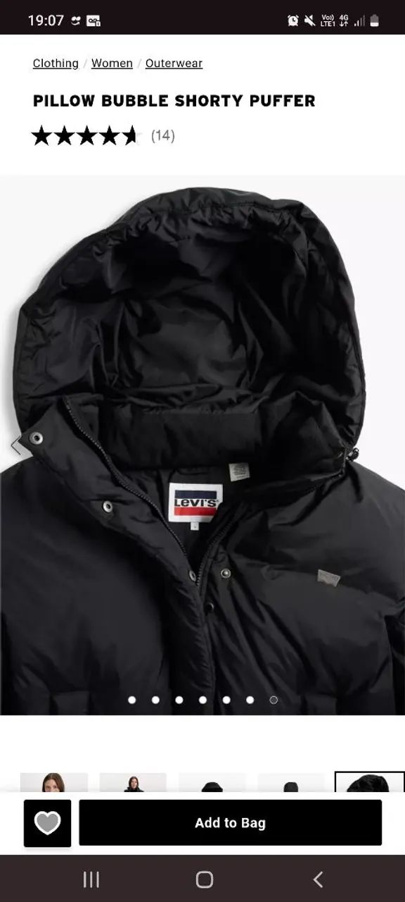 Jaqueta Puffer Levi's Strauss Nova - Foto 3