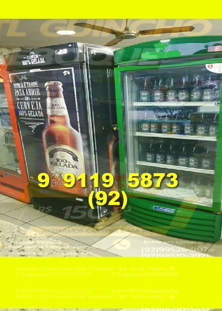 Refrigeração de qualidade em São Jorge, Compensa e Adrianópolis! Ligue e saiba mais!
