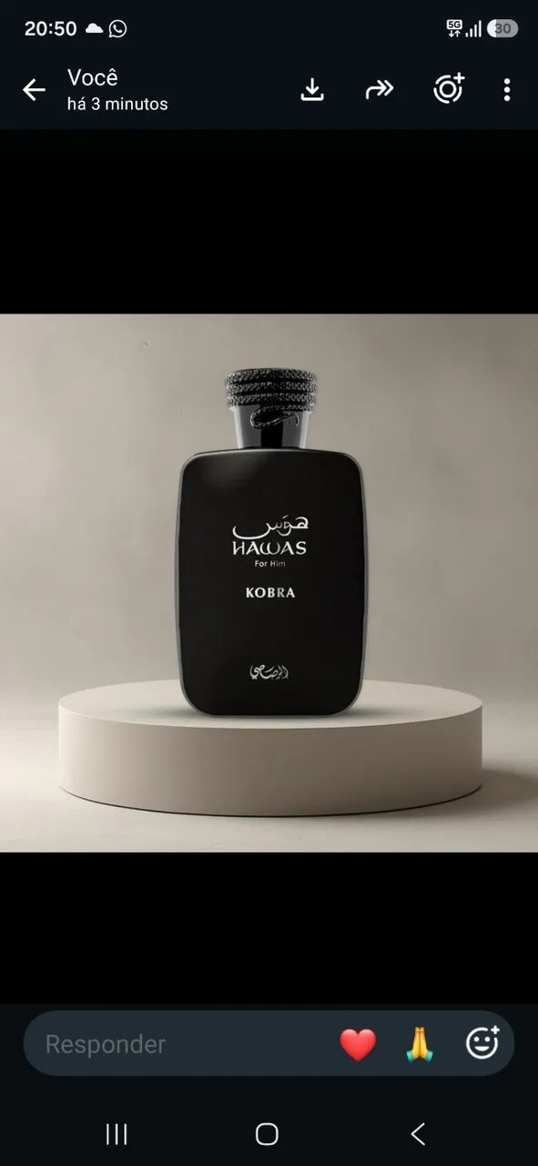 Vendo Decant do Hauas Kobra . 3ml.