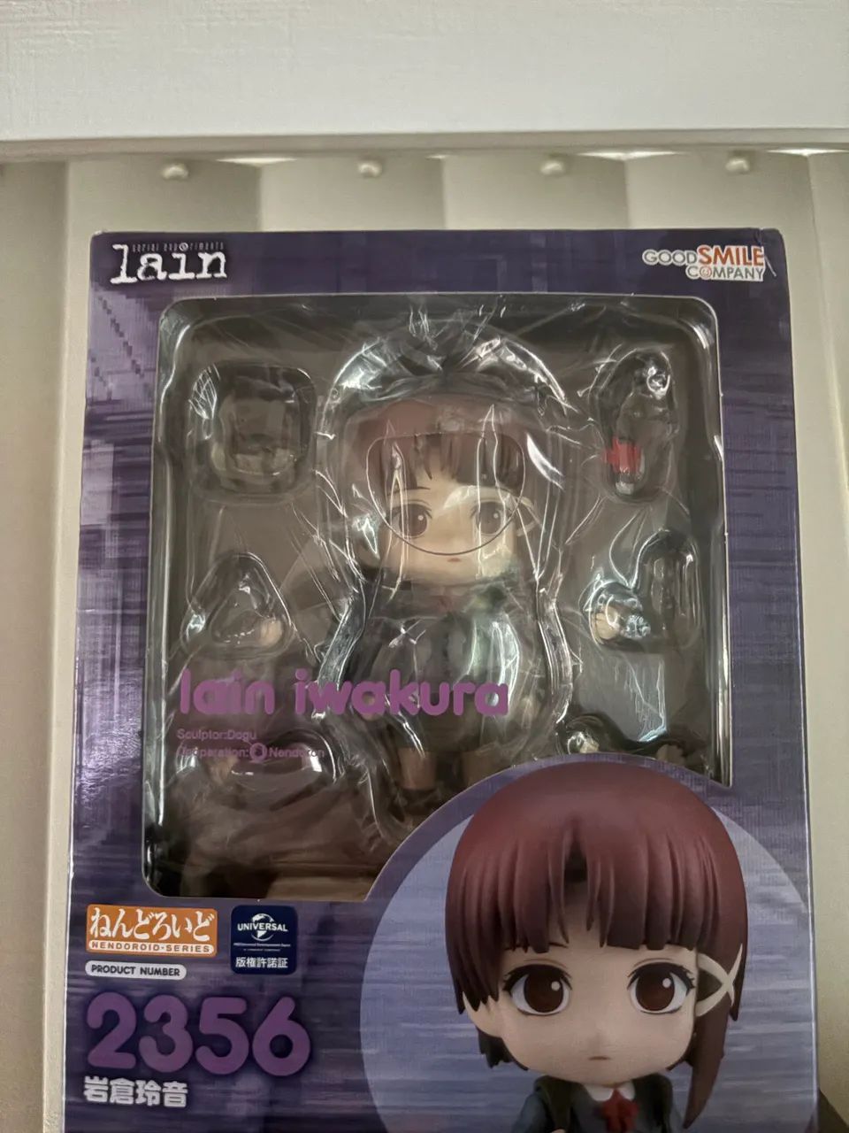 Nendoroid 2356 - Lain Iwakura - LACRADO e Original!!