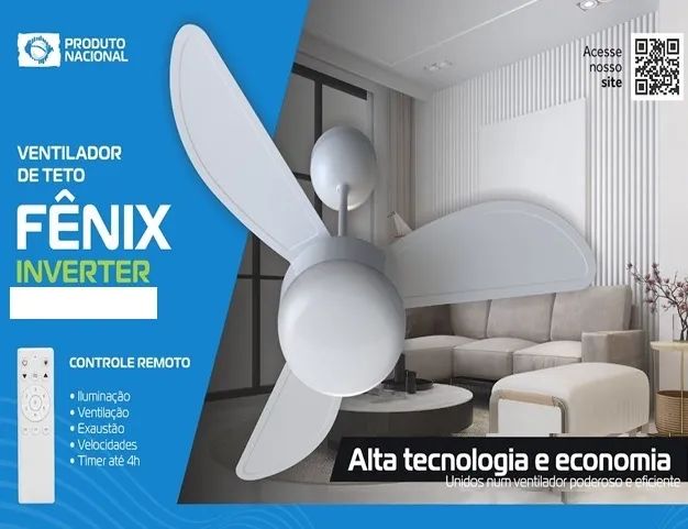 Ventilador de Teto Fênix Inverter - Foto 5
