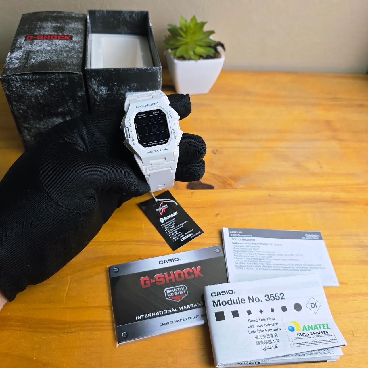 Relógio G-Shock GD-B500 Branco  - Foto 3