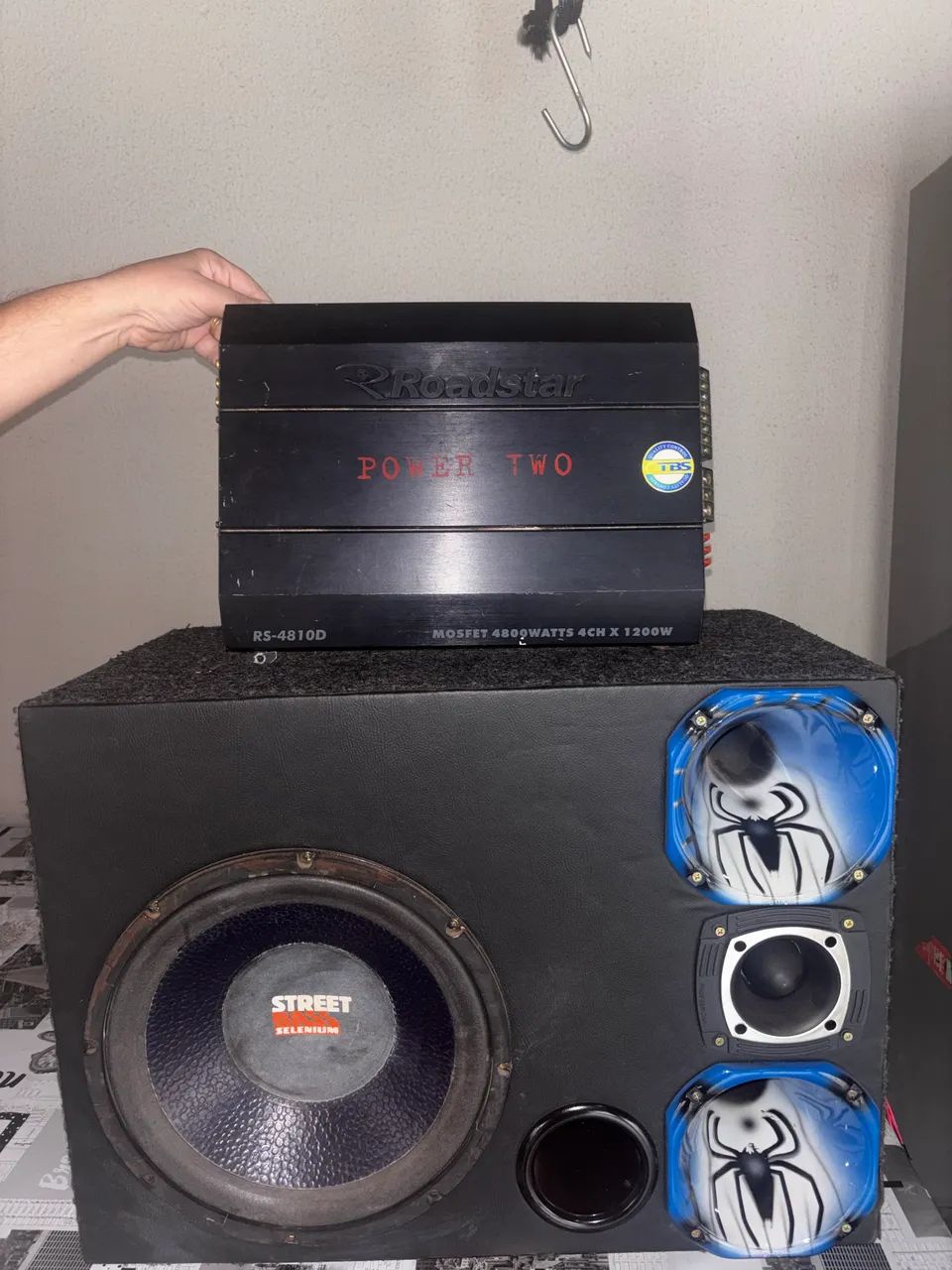 Som automotivo com modulo 