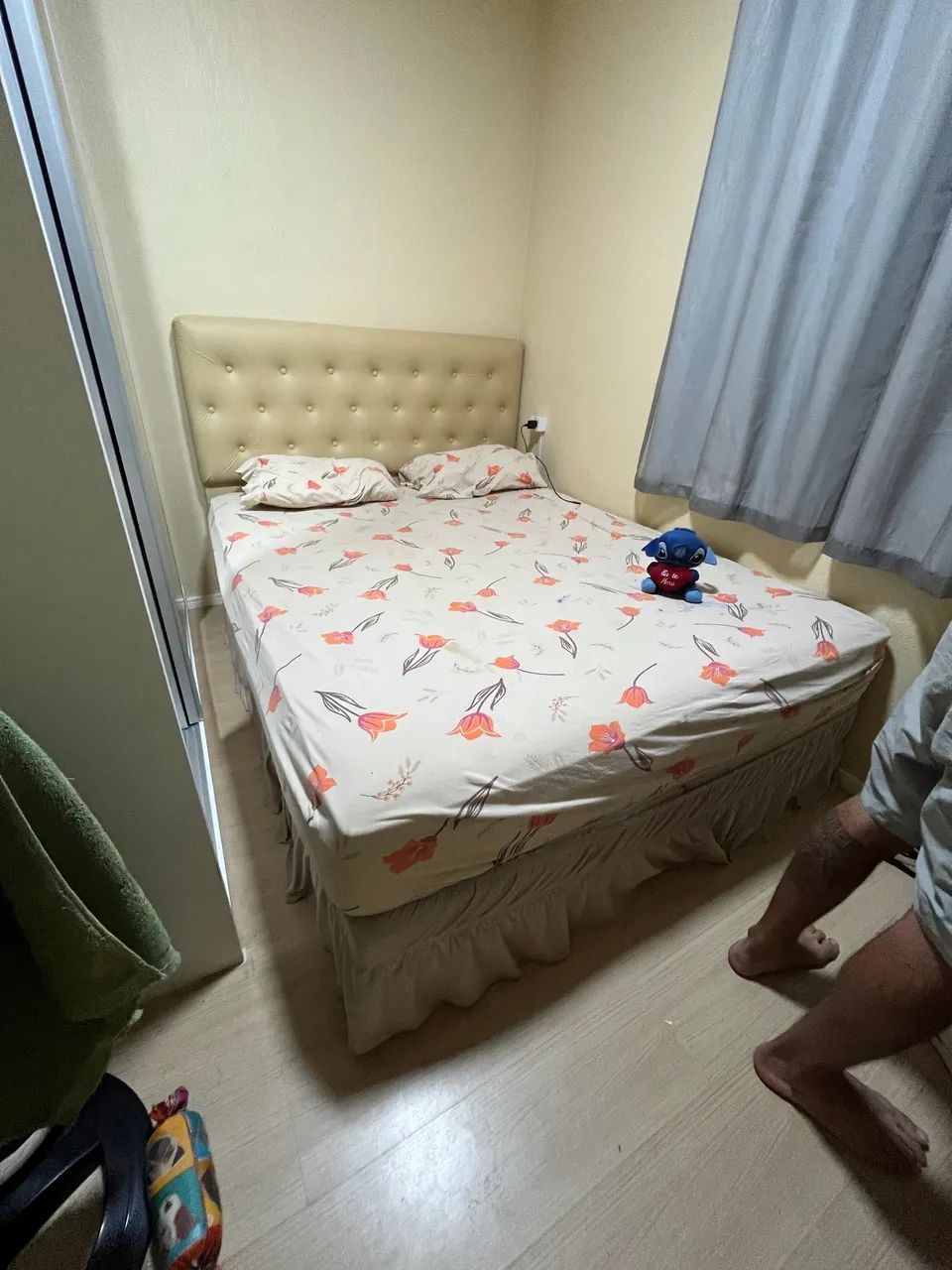 Vendo ou troco Cama Box queen cama box que acompanha parte de baixo  - Foto 3